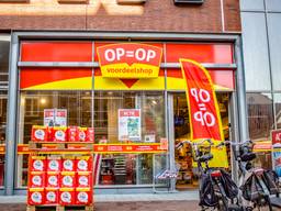 Een winkel van de Op=Op Voordeelshop. Foto Ginopress