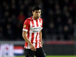 Érick Gutiérrez is uit beeld bij PSV. (foto: VI Images)