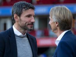 Mark van Bommel en Adrie Koster (foto: OrangePictures).