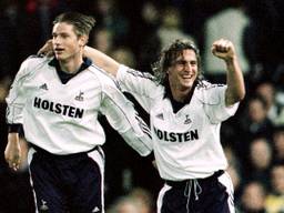 David Ginola (R), die de Spurs-liefde veroorzaakte (Foto: VI Images).