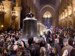 De Mariaklok in de Notre-Dame in Parijs