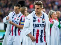 Willem II'er Jordens Peters na verloren bekerfinale (foto: VI Images).