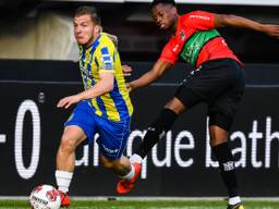 Dylan Seys kreeg grote kansen voor RKC, maar scoorde niet (foto: VI Images).