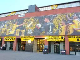 De actie van de Breda Loco's bij het Rat Verlegh Stadion.