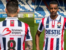 Het unieke shirt voor bekerfinale tegen Ajax (Foto: Willem II)