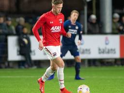 Justin de Haas in actie bij AZ (Foto: Orange Pictures)