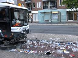 Tilburg wordt weer schoongeveegd. (Foto: Paul Post)