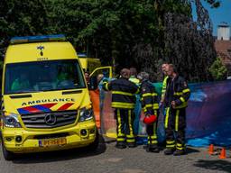 De vrouw overleed te plekke. (Foto: Marcel van Dorst / SQ Vision)