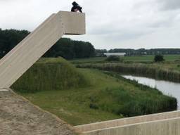 De uitkijktoren van Fort Henricus krijgt zaterdag een naam (Foto: Erik Peeters)