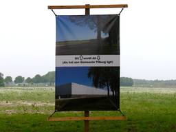 Actie tegen bedrijventerrein Wijkevoort in Tilburg