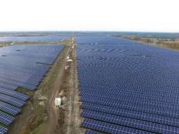 Het zonnepark in Budel-Dorplein (Beeld: Solarcentury)