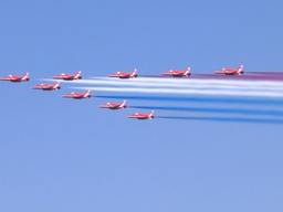 De Red Arrows. Foto: Omroep Brabant