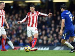 Afellay in actie voor Stoke City. (Foto: VI Images)