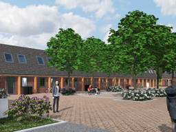 Een impressie van de woningen voor arbeidsmigranten. (Foto: Hobij)