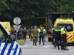 Diverse hulpdiensten kwamen ter plekke in Ossendrecht. (Foto: Anthony de Cock / Stuve Fotografie)