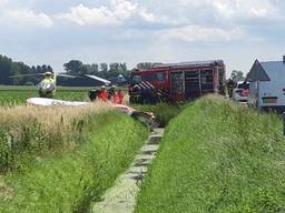 Bij het ongeluk zijn twee sportvliegtuigen betrokken. (Foto: Remco de Ruijter)