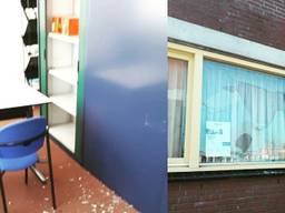 Politie grapt over stenengooier politiebureau Oisterwijk. (Foto;politie)