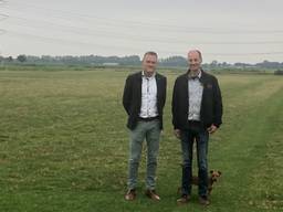 Eric Emmen en Koenraad van Eersel van de Bewonersgroep 's-Gravenmoer