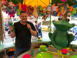 Voor Bart Krijnen uit Uden was een eigen attractie op de Tilburgse kermis een droom die uitkwam. Ondanks de extreme hitte.