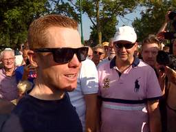 Steven Kruijswijk ook in Boxmeer enorm populair (foto: Omroep Brabant).