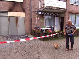 Gerard van Berkel met zijn hondje Bibi