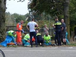 Het ongeluk gebeurde rond het middaguur. (Foto: Siem Breunese/SQ Vision)