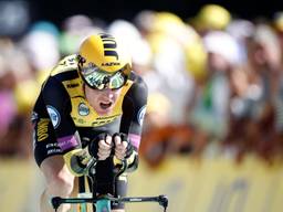 Steven Kruijswijk in actie tijdens de Tour de France. (Foto: ANP)