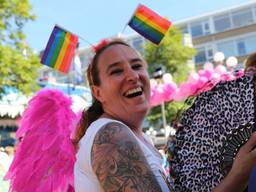 Eén en al vrolijkheid op Roze Maandag in Tilburg (Foto: Lobke Kapteijns).