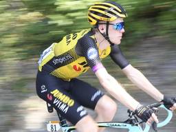 Steven Kruijswijk in de Tour de France. Foto: VI Images