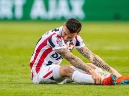 Teleurstelling bij Willem II'er Pol Llonch. (Foto: VI Images)
