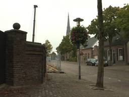 De bewuste heistelling aan de Dorpsstraat in Wagenberg (foto: Raoul Cartens)