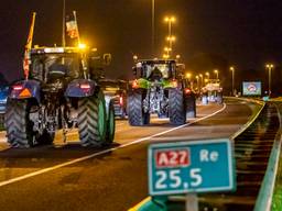 Boeren onderweg naar Den Haag. (Foto: Marcel van Dorst / SQ Vision Mediaprodukties)