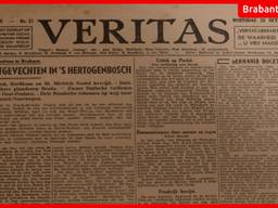 De krant van 25 oktober 1944.