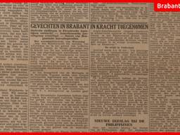 De krant van 26 oktober 1944.