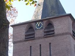 De kerk in Knegsel.