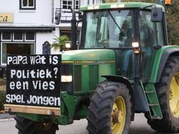 Boeren in protest (foto: Marco van den Broek/ SQ Vision).