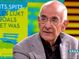 Frits Spits over zijn overleden vrouw Greetje in het programma KRAAK. (Foto: omroep Brabant)