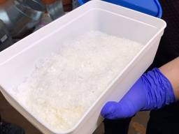 Bakje crystal meth (foto ter illustratie).