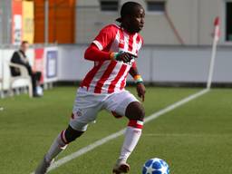 PSV'er Sekou Sidibe in actie. (Foto: Hollandse Hoogte)