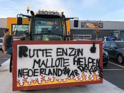 Een duidelijke boodschap bij Sligo in Veghel (Foto: René van Hoof).