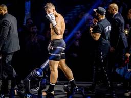Rico Verhoeven na het gevecht van zaterdag. (Foto: ANP / Koen van Weel).