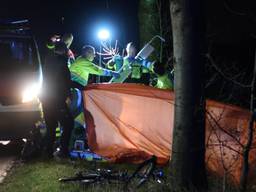 De fietsster werd aangereden op de Langendijk in Tilburg. (Foto: Jeroen Stuve)