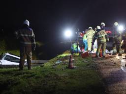 Er kwamen veel hulpdiensten naar het ongeluk aan de Bosschebaan. (Foto: Gabor Heeres/ SQ Vision)