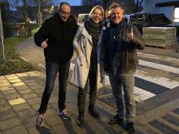 Bewoners en scholen zijn blij met het nieuwe zebrapad.