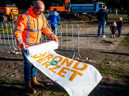 Grond in Verzet voert woensdag géén actie. (Foto: ANP)