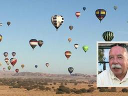 "We zijn hier een bezienswaardigheid", Hans is met zijn luchtballon in Saoedi-Arabië