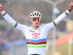 Mathieu van der Poel wint in Hoogerheide (Foto: Hollandse Hoogte, Belga  Photo David Stockman)