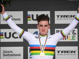 Ryan Kamp, de nieuwe wereldkampioen veldrijden bij de beloften. (Foto: Hollandse Hoogte)