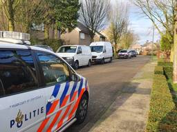 Politiewagens in de Vossenheuvel (foto: Collin Beijk).