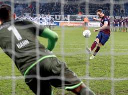 Freek Heerkens miste de eerste strafschop van Willem II. (Foto: Hollandse Hoogte)